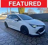 White 2019 Toyota Corolla automatic For Sale